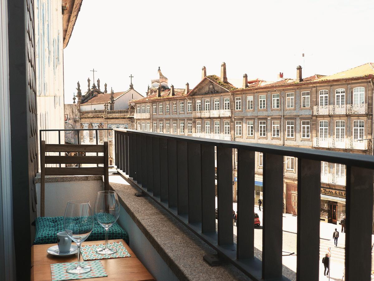 Carlos Alberto Balcony Apt Porto Exterior foto